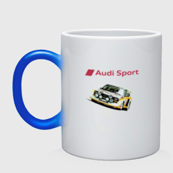 Кружка хамелеон Audi Racing team Power