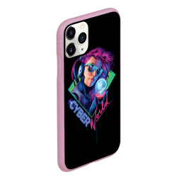 Чехол для iPhone 11 Pro Max матовый Cyber World - фото 2