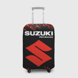 Чехол для чемодана 3D Сузуки Pro Racing Следы Шин