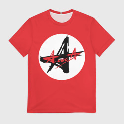 Мужская футболка 3D Алиса Символика