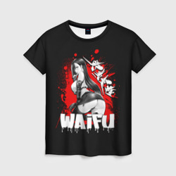 Женская футболка 3D Вайфу Тифа Локхарт