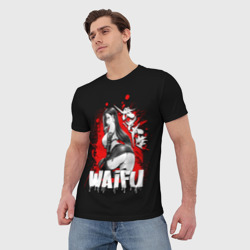 Мужская футболка 3D Вайфу Тифа Локхарт - фото 2