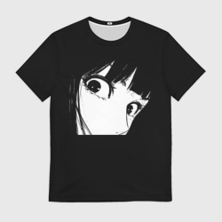 Мужская футболка 3D Аниме Персонаж Взгляд