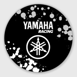 Круглый коврик для мышки Yamaha Racing + Краска