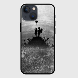 Чехол для iPhone 13 mini Бэнкси Дети Любовь Banksy