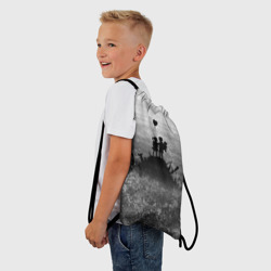 Рюкзак-мешок 3D Бэнкси Дети Любовь Banksy - фото 2