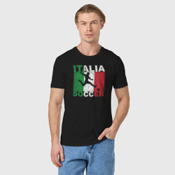 Мужская футболка хлопок Итальянский футбол - фото 2