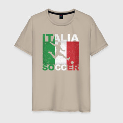 Мужская футболка хлопок Итальянский футбол