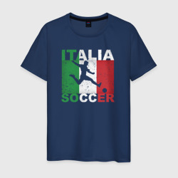 Итальянский футбол – Футболка из хлопка с принтом купить со скидкой в -20%