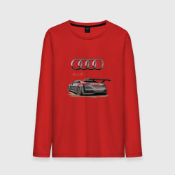 Мужской лонгслив хлопок Audi - racing team
