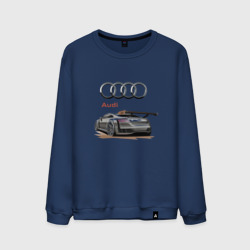 Мужской свитшот хлопок Audi - racing team