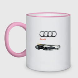 Кружка двухцветная Audi  concept - sketch