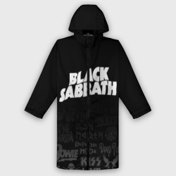Женский дождевик 3D Black Sabbath логотипы рок групп