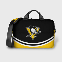 Сумка для ноутбука 3D Pittsburgh Penguins Питтсбург Пингвинз