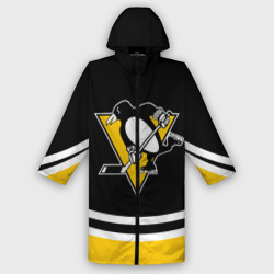 Мужской дождевик 3D Pittsburgh Penguins Питтсбург Пингвинз