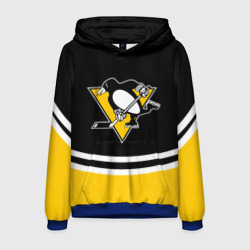 Мужская толстовка 3D Pittsburgh Penguins Питтсбург Пингвинз