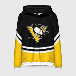 Мужская толстовка 3D Pittsburgh Penguins Питтсбург Пингвинз