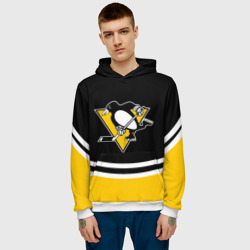 Мужская толстовка 3D Pittsburgh Penguins Питтсбург Пингвинз - фото 2