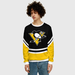 Мужской свитшот 3D Pittsburgh Penguins Питтсбург Пингвинз - фото 2