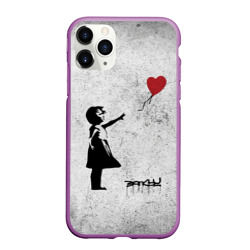 Чехол для iPhone 11 Pro Max матовый Бэнкси Всегда есть Надежда There is Always Hope Banksy