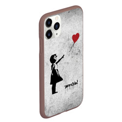 Чехол для iPhone 11 Pro Max матовый Бэнкси Всегда есть Надежда There is Always Hope Banksy - фото 2