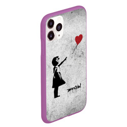 Чехол для iPhone 11 Pro Max матовый Бэнкси Всегда есть Надежда There is Always Hope Banksy - фото 2