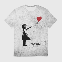 Мужская футболка 3D Бэнкси Всегда есть Надежда There is Always Hope Banksy