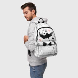 Рюкзак 3D Banksy Бэнкси панда - фото 2