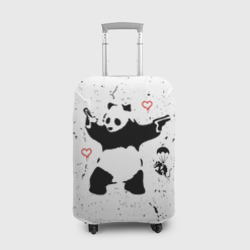 Чехол для чемодана 3D Banksy Бэнкси панда