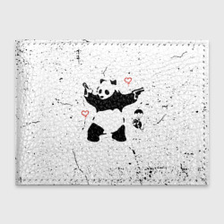 Обложка для студенческого билета Banksy Бэнкси панда