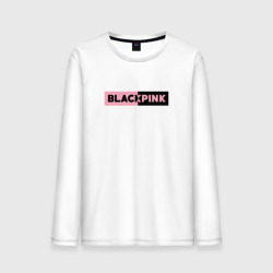 Мужской лонгслив хлопок Blackpink логотип