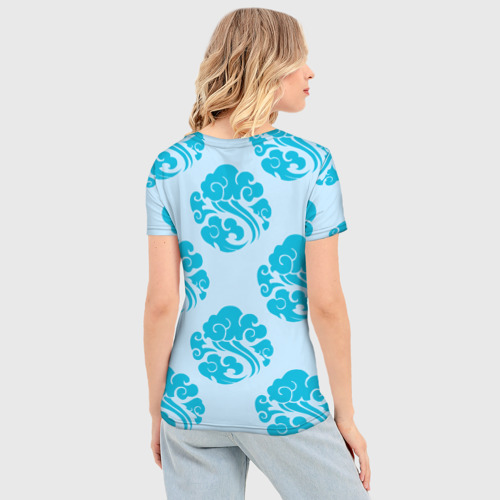 Женская футболка 3D Slim Гусу Лань, цвет 3D печать - фото 4