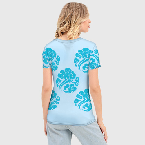 Женская футболка 3D Slim Клан Лань, цвет 3D печать - фото 4