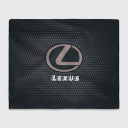 Плед 3D Lexus - Карбон