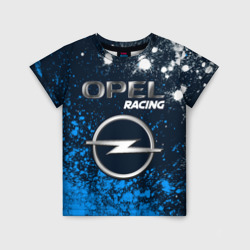 Детская футболка 3D Opel Racing Краска