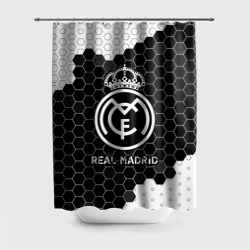 Штора 3D для ванной Real Madrid + Графика