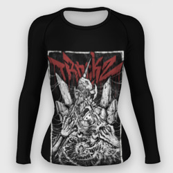 Женский рашгард 3D Первая Ева EVA-01 демонический