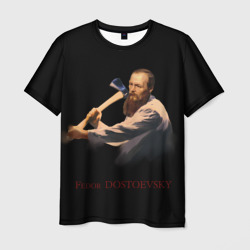 Фёдор Достоевский – Мужская футболка 3D с принтом купить со скидкой в -26%