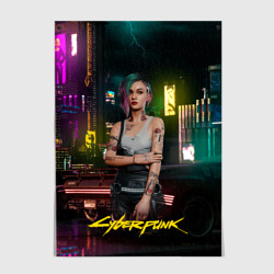 Постер Judy Cyberpunk2077