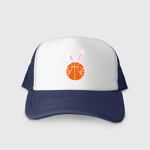 Кепка тракер с сеткой Basketball Bunny, цвет темно-синий