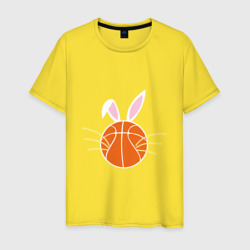 Мужская футболка хлопок Basketball Bunny