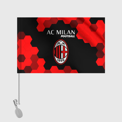 Флаг для автомобиля Милан Football Графика - фото 2