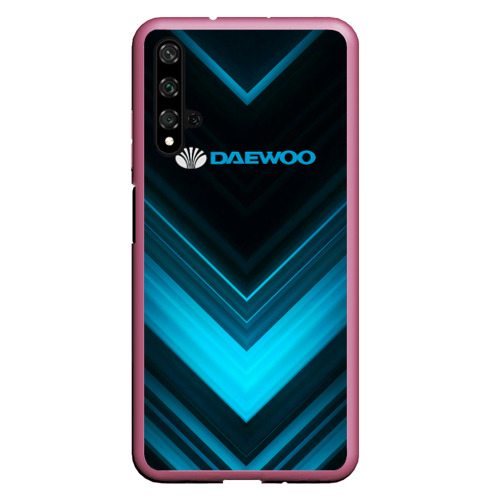 Чехол для Honor 20 Daewoo Дэу спорт, цвет малиновый