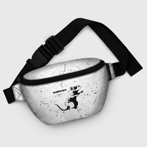 Поясная сумка 3D Banksy крыса в очках - фото 6
