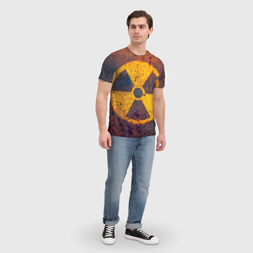 Мужская футболка 3D Радиактивно!, цвет 3D печать - фото 5