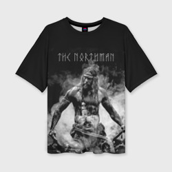 Женская футболка oversize 3D The Northman