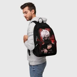 Рюкзак 3D Tokyo Ghoul Токийский Гуль Who am I - фото 2