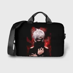 Сумка для ноутбука 3D Tokyo Ghoul Токийский Гуль Who am I