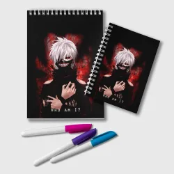 Блокнот Tokyo Ghoul Токийский Гуль Who am I