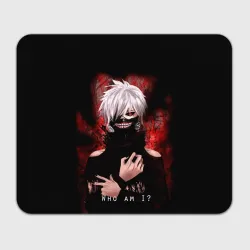 Прямоугольный коврик для мышки Tokyo Ghoul Токийский Гуль Who am I